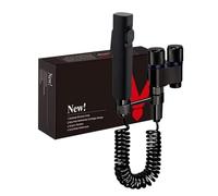 Kit de douchette pour bidet, douche musulmane, douche pour toilettes, douchette pour les fesses, ensemble de douchette pour l'hygiène féminine avec support métallique et tuyau télescopique de 2 m
