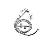 Kit de douchette pour WC - Edouard Rousseau - ABS chromé - Robinet 3 voies - Flexible 1,5 m