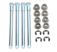 Kit de Douille de Goupille de Charnière de Porte, Remplacement de Goupille de Charnière de Porte de Voiture en Métal Haute Résnce pour Accessoire de Porte de Voiture C1500 C2500 C3500 Truck SUV