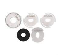 Kit de drag-clicker haute performance compatible avec moulinet Scorpion 2021 DC pour main droite avec coussinets en carbone et rondelles en acier inoxydable