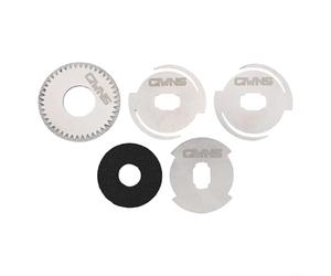 Kit de drag-clicker haute performance compatible avec moulinet Scorpion 2021 DC pour main droite avec coussinets en carbone et rondelles en acier inoxydable