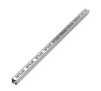 Kit de drainage de canal en acier inoxydable 304 pour l'extérieur, système de drainage de tranchée étroit linéaire pour cour, jardin, ferme, terrasse, couvercles de vidange personnalisés (10 x 4 cm)