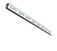 Kit de drainage de canal en acier inoxydable de 1 m - Drain de tranchée durable avec grille for une gestion efficace de l'eau(15cmx5cm)