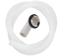 Kit de drainage de climatisation pour fenêtre et raccords coudés, taille de 1,9 cm avec joint en caoutchouc et tube en vinyle transparent de 0,9 m, pour climatiseurs de fenêtre universels, kit de