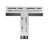 Kit de drainage extérieur en acier inoxydable pour tranchées, idéal pour jardins, trottoirs, parkings, salles de bains et terrasses - Grilles de drainage à tranchée mince (24 x 11,5 x 3,5 cm