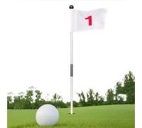 Kit de drapeau de golf - Kit de coupe de fixation de drapeau de golf pour entraînement | Accessoires de golf portables pour les amateurs de golf à pratiquer dans la cour arrière