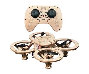 Kit De Drone en Bois Jouet Volant télécommandé éducatif à Assembler