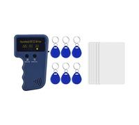 Kit de duplication de cartes d'identité RFID 125KHz, avec 6 étiquettes inscriptibles et 6 cartes, compatible avec EM4100 / EM410X, pour les collectivités, les écoles et les bureaux.