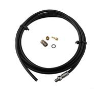 Kit de Durite de Frein Hydraulique 2m avec et Insert, Tuyau de Frein de Vélo Compatible avec MT2/MT4/RACE, Accessoires de Réparation de Freins VTT