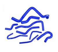 Kit de durites de radiateur de voiture en silicone KIMISS 9 pièces (bleu)