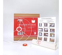 Kit de fabrication d'abat-jour de 35 cm à utiliser avec des plafonniers suspendus, une lampe de table et un lampadaire, en forme de cercle tambour Needcraft UK à utiliser avec du tissu, du textile, du
