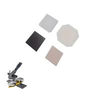 Kit de fabrication d'aimants carrés for réfrigérateur 2 x 5 cm / 6,3 x 6,3 cm for machine à fabriquer des autocollants et des boutons photo(100set,50 * 50mm(2 * 2inch))