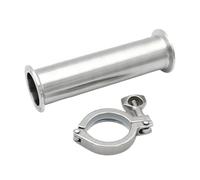 Kit de fabrication de bière et de vin 1 pièce de longueur 100/152/200/254/300 mm en acier inoxydable 304 avec collier de serrage OD19/25/38/45/51 Virole 50,5 64 mm pour brassage maison (1 pipex 1 300