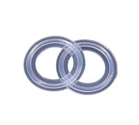 Kit de fabrication de bière et de vin 5 pièces 38 mm 1,3 cm 1,3 cm 1,3 cm 1,3 cm 1,2 cm 1,5 cm 1,2 cm 2. Joint d'étanchéité sanitaire en silicone transparent de qualité alimentaire pour brassage