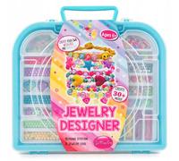 Kit de fabrication de bijoux créatifs - Bracelets et colliers DIY avec perles, lettres et étui