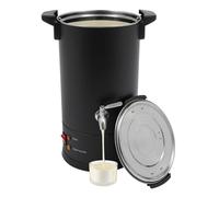Kit de fabrication de bougies - Fondeur de cire électrique avec robinet et contrôle de la température - Pot de fusion de cire pour un usage commercial ou privé à petite échelle (10 l)