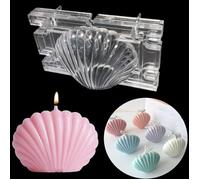 kit de fabrication de bougies,moule coquille Saint-Jacques,aromathérapie moule,Moule En Plastique Fait La Main,pour Décoration