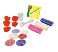 Kit de fabrication de bougies parfumées pour enfants à partir de 6 ans - SES CREATIVE Hobby Pink - Activité créative avec cire, moules et mèches