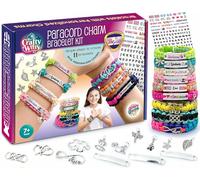Kit de fabrication de bracelets d'amitié paracorde à breloques personnalisées: Cadeau d'artisanat enfants 7 à 14 ans. Activité de faire bijoux pour anniversaire, voyage, camp, projet artistique filles