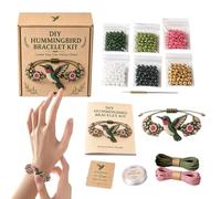 Kit de fabrication de bracelets d'animaux en perles 3d - Ensemble de perles d'animaux de 5,91 pouces | Make Your Own Animals Bracelet Kit avec instructions | Kits de fabrication de bijoux créatifs