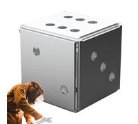 Kit de fabrication de dés en acier DIY - Pack d'introduction à souder | Outils de démarrage pour le travail du métal | Plaque de soudure carrée en acier, expérience d'atelier axée sur la famille