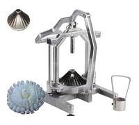 Kit de fabrication de fleurs d'oignon en acier inoxydable avec poignée ergonomique, pour créer de belles décorations d'oignons, parfait pour n'importe quelle taille d'oignon