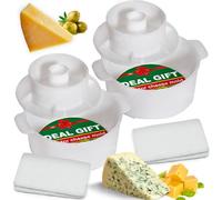 Kit de fabrication de fromage - Moule à fromage avec piston suiveur - Étamine - Panier de fabrication - Chiffon en coton