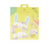 Kit de fabrication de masques de Pâques pour enfants - paquet de 6 | Fournitures d'art pour enfants, activités amusantes, décorer pour une chasse aux œufs, défilé, cadeau créatif