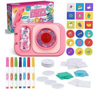 Kit de Fabrication de Stickers Pour Enfants,Créez vos Propres Stickers 3D en Relief, Kits d'arts et D'artisanat DIY avec Motif Licorne,Cadeau de Pâques et D'anniversaire pour Filles et Garçons de 6-10