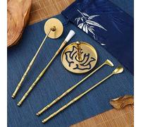 Kit de Fabrication D'encens, Ensemble D'outils de Moule D'encens en Laiton, Moules à Pression, Outil de Fabrication de Parfum pour Accessoire de Parfum de Maison