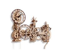Kit de fabrication d'horloge m canique Steampunk WOODEN.CITY - Horloges murales d coratives, puzzles 3D en bois pour adultes - Kit d'horloge en b