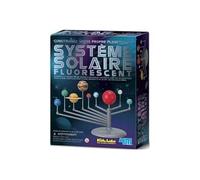 4M Kit Système Solaire – Planètes phosphorescentes à peindre – Activité scientifique dès 8 ans