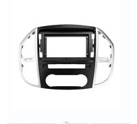 Kit de façade d'autoradio 2DIN 10 Pouces avec Cadre, Panneau stéréo, Faisceau de câbles d'alimentation et Adaptateur Canbus pour Mercedes-Benz Vito 3 W447 (2014-2020).