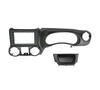 Kit De Façade D'autoradio 2DIN 10 Pouces pour Jeep pour Wrangler 2011-2016 WEFOLCC(Frame 2015-2016 RHD)