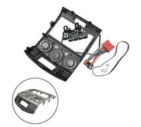 Kit de façade d'autoradio double DIN pour Ford PJ PK 2006-2010 et Mazda BT-50 2006-2011 compatible avec câblage ISO