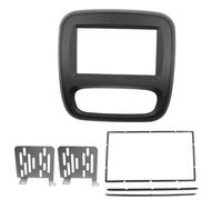 Kit De Façade D'autoradio Double DIN pour Opel pour Vivaro 2014+ Lecteur DVD Kit D'installation Stéréo Cadre De Tableau De Bord