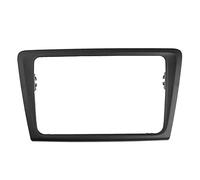 Kit de Façade D'autoradio Double DIN Radio Fascia Haut Utilisation adaptée pour Skoda Rapid 2013+DVD Stéréo CD Cadre Tringle D'installation Tableau Bord du Panneau