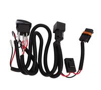 Kit de Faisceau de Relais de Klaxon électrique 12V 24V 40A Kit de Relais de Faisceau de Câblage de Klaxon Bobine de Cuivre Pur Ignifuge pour Cornes D'escargot de Camion de Voiture