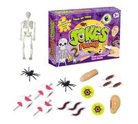 Kit de Farces et Attrapes | Accessoires pour Farces Tours Amusants et Plaisanteries | Accessoires pour Blagues Pratiques,Pour Poisson d'Avril, Halloween, Anniversaire, École, Bureau, Voyage, Salle de