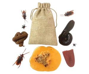 Kit De Farces Pour Kit Blagues Poisson D'Avril, Gags Insolites | Articles De Farces effrayant Halloween poisson d'avril accessoires décorations intérieur extérieur