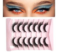 Kit de faux cils, maquillage faux cils,Volume Natural Faux Lashes Set | Outil cosmétique adapté aux débutants pour les voyages, voyage d'affaires, salon de beauté, maison