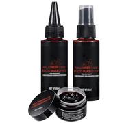 Kit de faux sang pour costume d'Halloween, ensemble de sang de vampire | Peinture pour le visage d'Halloween - Maquillage pour le corps - Maquillage de fête SFX - Effets spéciaux - Peinture vibrante