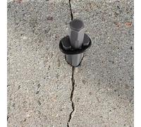 Kit de fendeuse de pierre robuste avec foret SDS pour carrière et travaux de construction, cales de fendage de roche en acier forgé et entretoises pour briser la pierre dure (ensemble de forets de 16