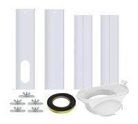 Kit de Fenêtre Climatiseur Mobile, Kit Calfeutrage Baie Vitrée 4 Pièces