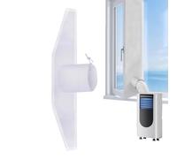 Kit de fenêtre de climatisation - Couverture de fenêtre AC portable - 300 cm - 400 cm - Tissu d'aération imperméable - Barrière d'évacuation entièrement étanche pour cadre à ouverture l'extérieur