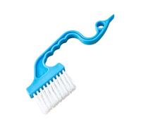 Kit de fente à double extrémité avec grattoir plat et brosse coudée Design compact pour fenêtre et claviers
