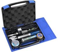 Kit de fer à souder 947 V avec 3 lumières LED, contrôle de la température, 5 pointes de soudure de qualité supérieure, pompe à dessouder, fer à souder, fil à souder, nettoyeur de pointes