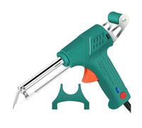 Kit De Fer À Souder Électronique 60W, Pistolet De Soudage En Étain Durable Avec Interrupteur Lumineux, Équipement Thermique Externe For Micropuce Largement Utilisé(Only Gun x 1)