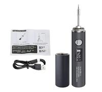 Kit De Fer À Souder - Kit Numérique Réglable À 5 Réglages, Outil De Soudage Avec Lumière | Accessoire De Réparation Électronique, Équipement D'atelier Amateur, Assemblage De Circuits Imprimés, Projets