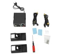 Kit de fer à souder, machine à brûler du bois 60 W avec tournevis et 2 broches, 20 ressorts métalliques, station de soudage 300-700 °C, pour bois, citrouille, cuir, paille de blé, dessin